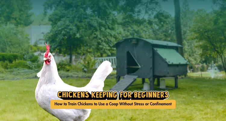 How to Train Chickens to Use a Coop Without Stress or Confinement